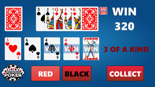 Screenshot z Red Black Poker
