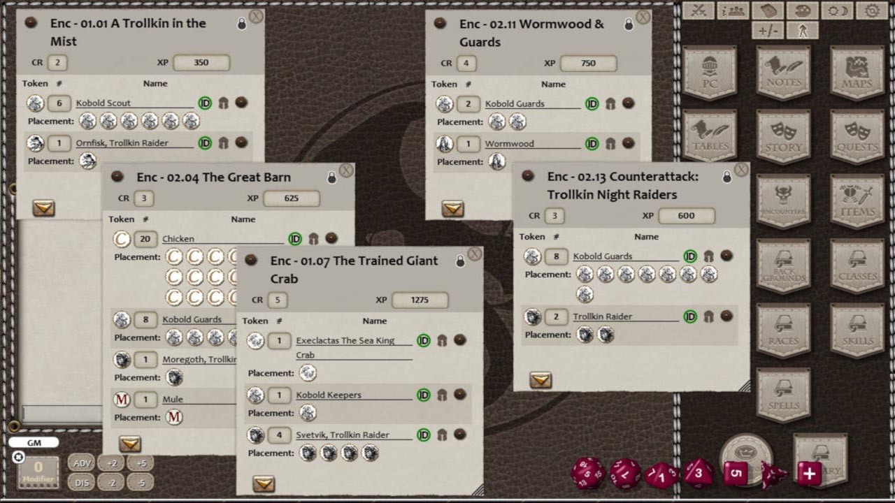 Fantasy Grounds - The Raven's Call (5E) screenshot 3