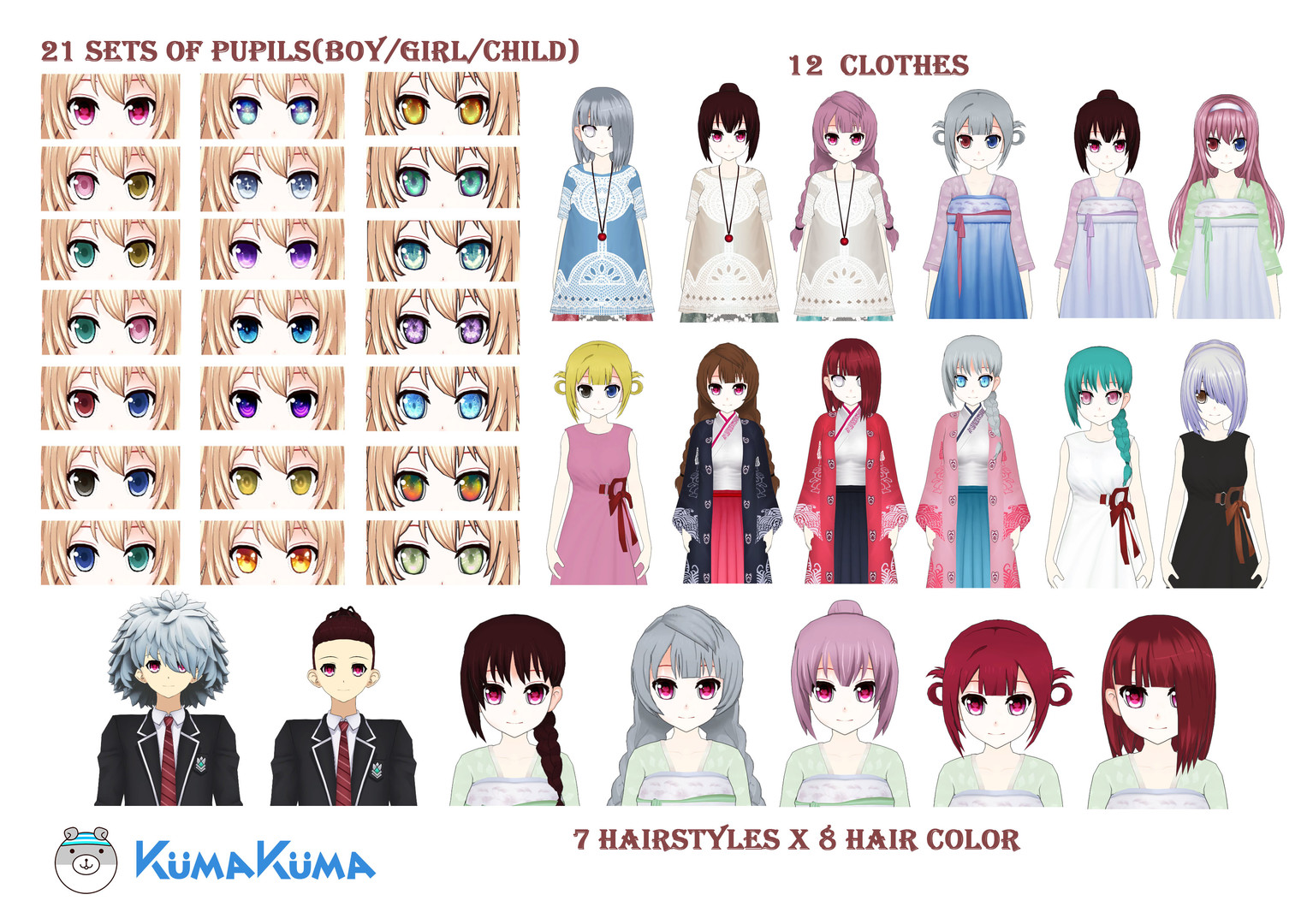 KumaKuma – National Costumes Featured Screenshot #1