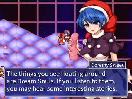 Screenshot z Touhou Shoujo Tale of Beautiful Memories ⁄ 東方少女綺想譚