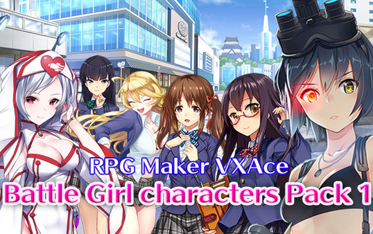 RPG Maker VX Ace - Battle Girl characters Pack 1