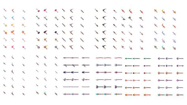 RPG Maker MV - Medieval Fantasy Weapons Pack