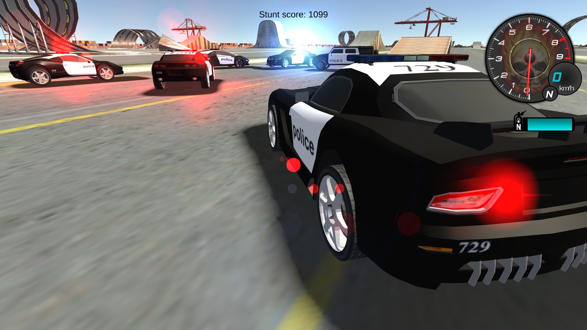 Police Stunt Cars screenshot 1