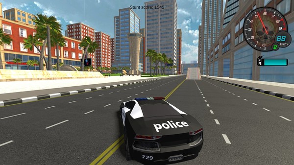 Screenshot z Police Stunt Cars