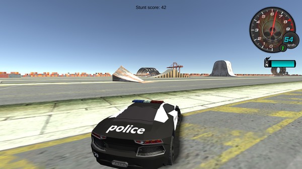 Screenshot z Police Stunt Cars