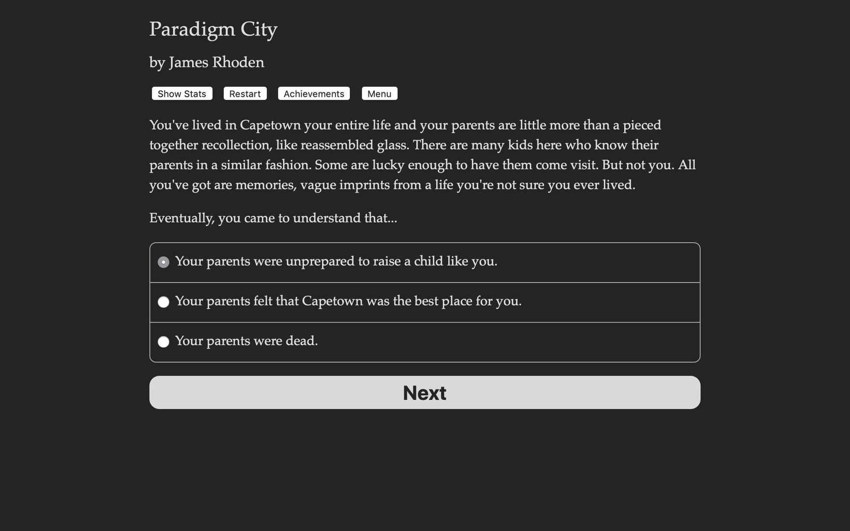 Paradigm Cityのスクリーンショット 1