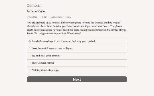 Screenshot z Zombien
