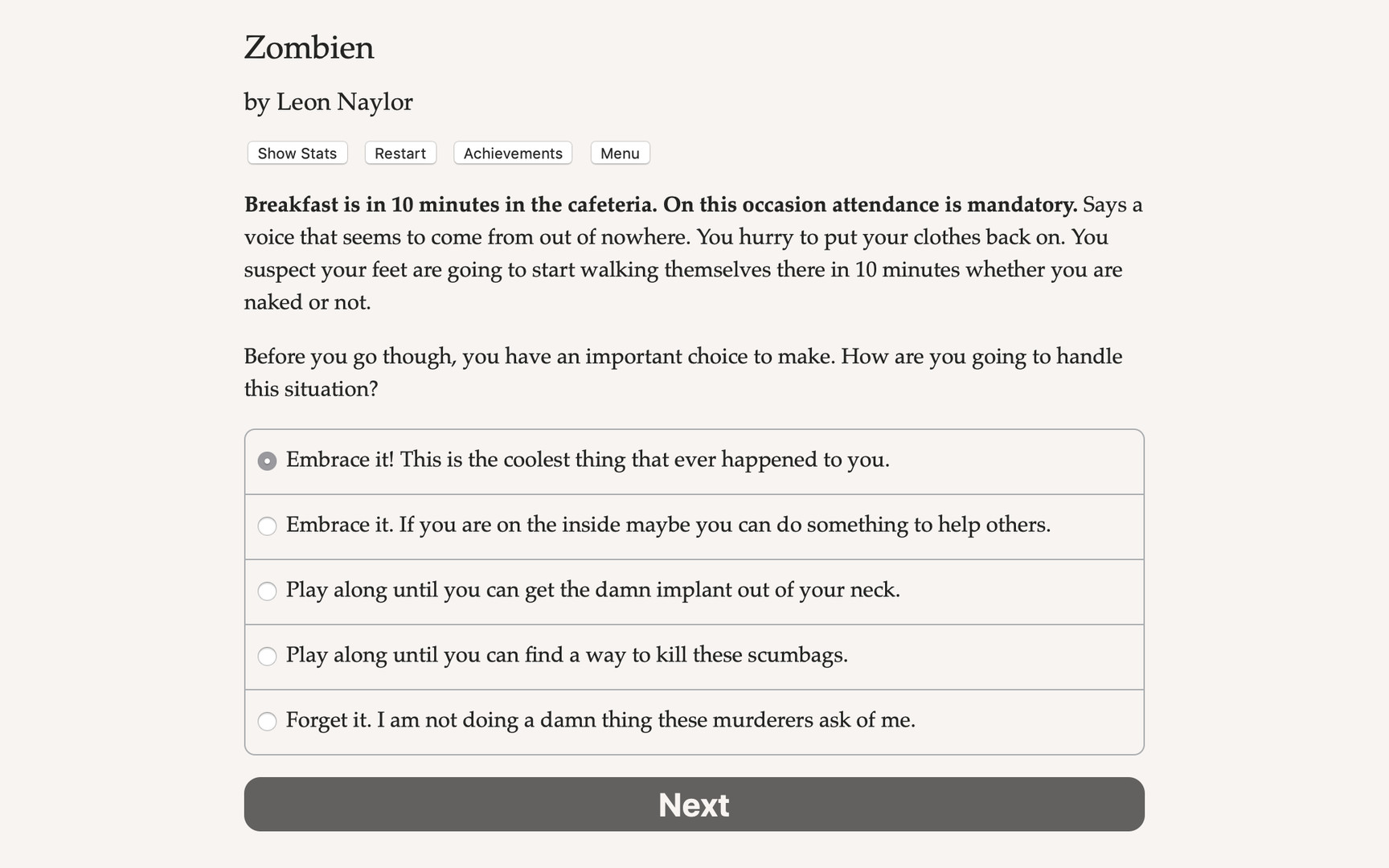 Zombien screenshot #4
