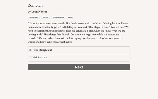 Screenshot z Zombien