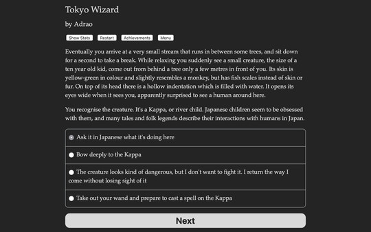 Screenshot z Tokyo Wizard