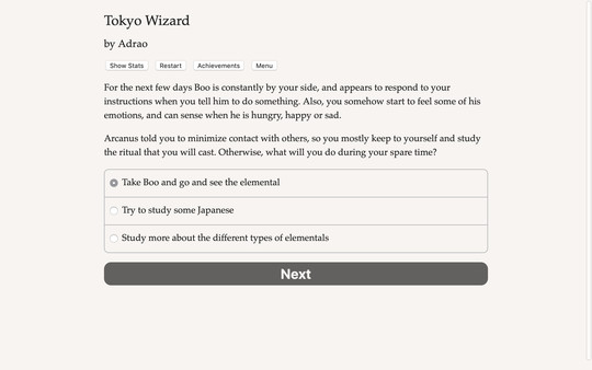Screenshot z Tokyo Wizard
