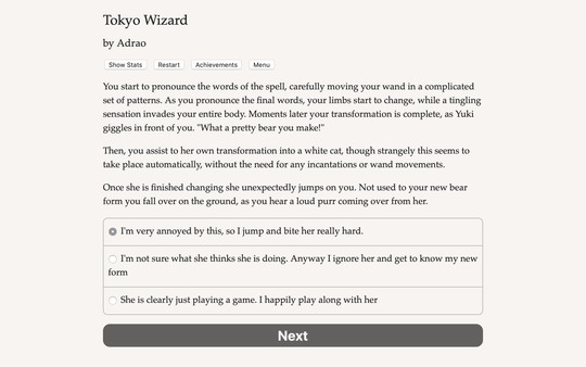 Screenshot z Tokyo Wizard