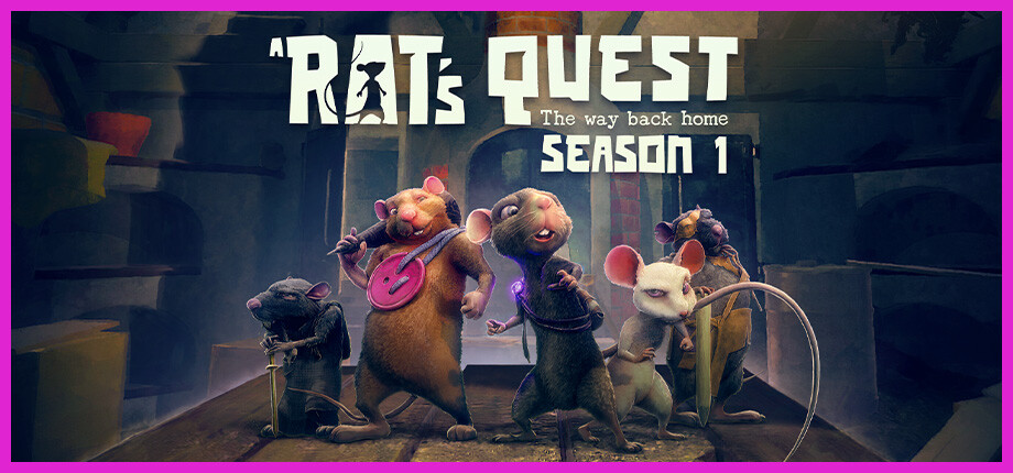 A Rat's Quest - The Way Back Home | Season 1 cover art