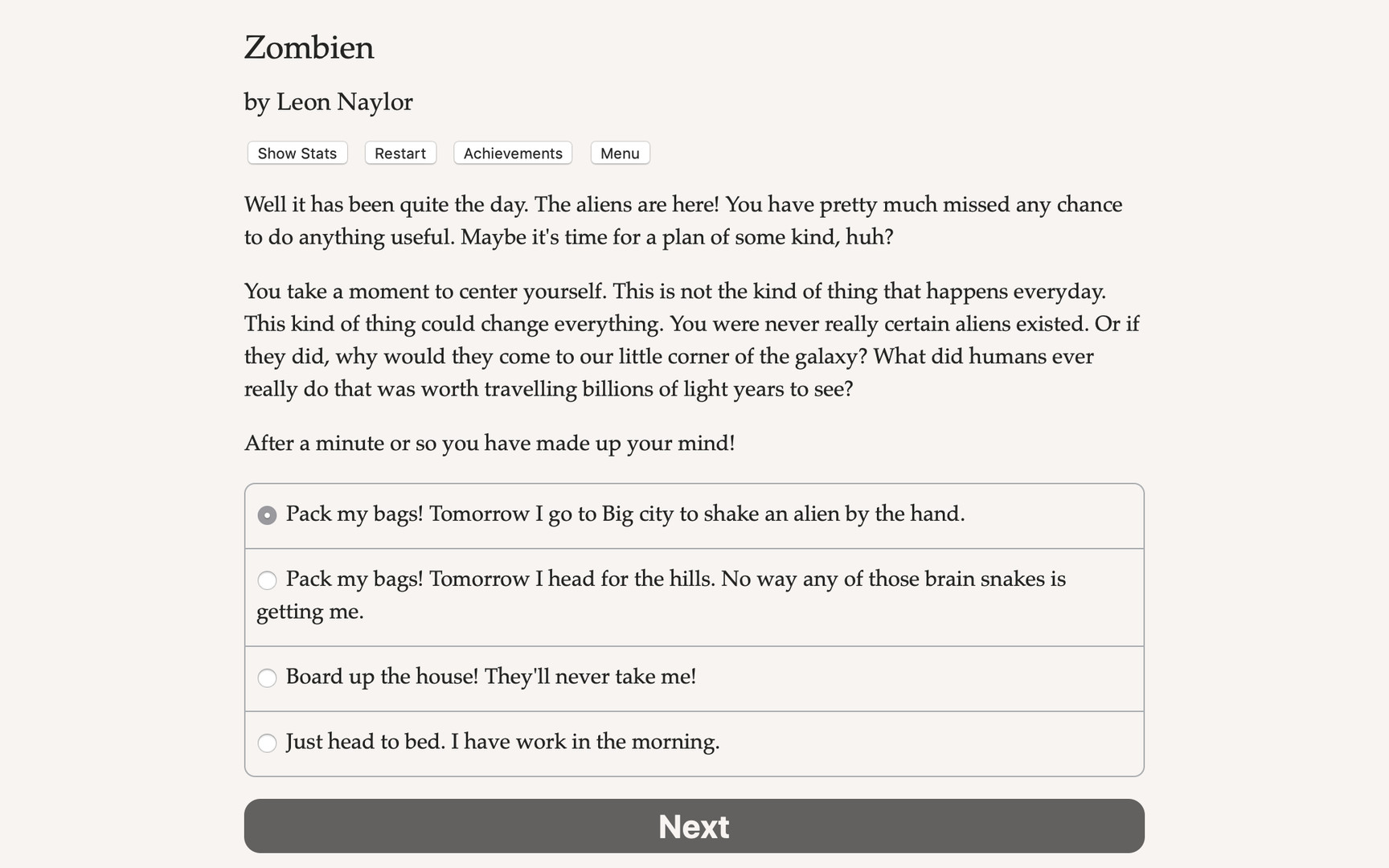 Zombien Demo Featured Screenshot #1