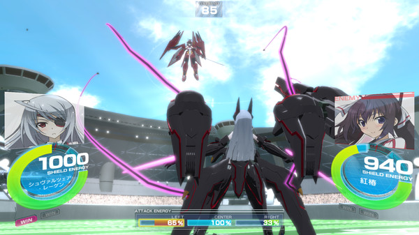 Screenshot z IS<Infinite Stratos> Versus Colors