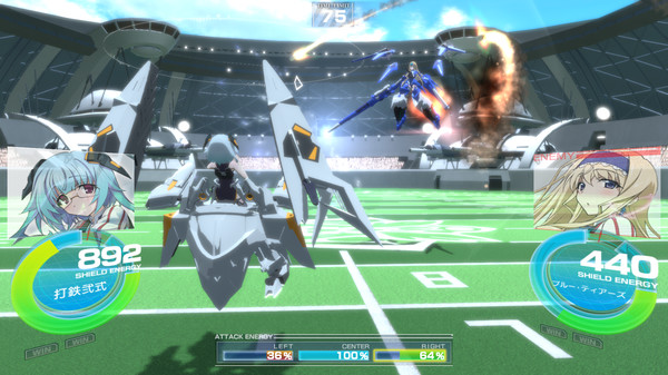 Screenshot z IS<Infinite Stratos> Versus Colors