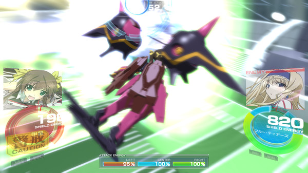 Screenshot z IS<Infinite Stratos> Versus Colors