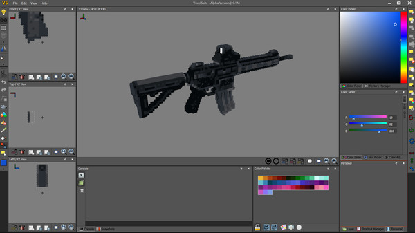Screenshot z VoxelSuite Screenshot z VoxelSuite
