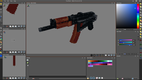 Screenshot z VoxelSuite Screenshot z VoxelSuite