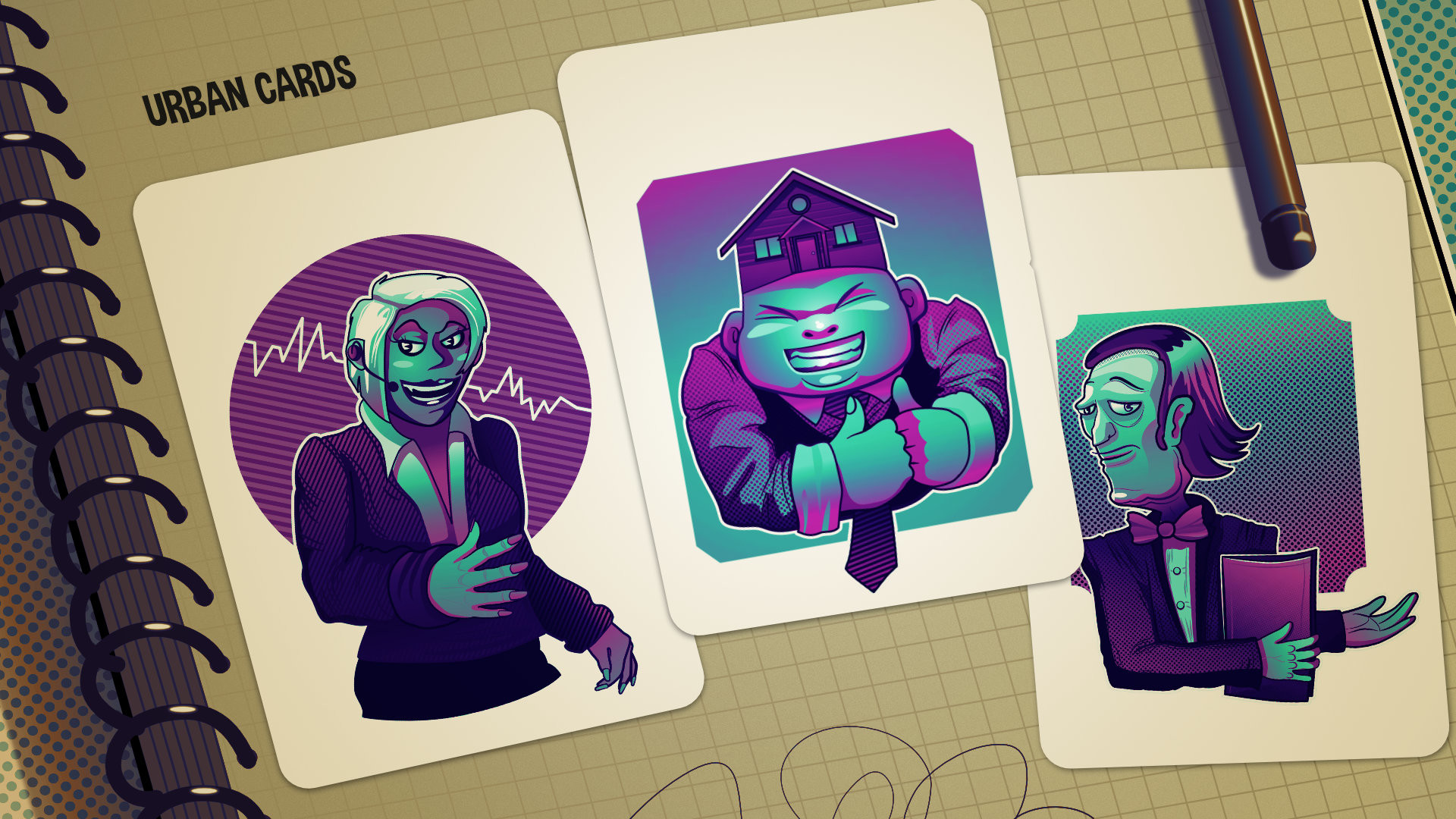 #8. Urban Cards (Steam) بواسطة: Hues Games
