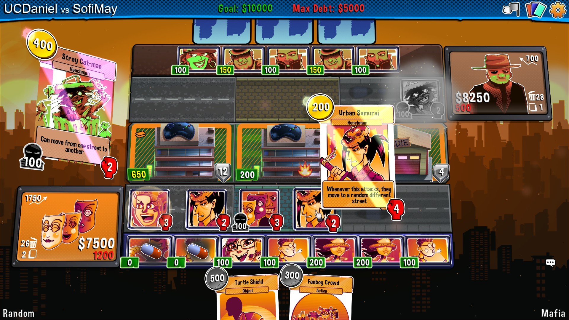 #2. Urban Cards (Steam) بواسطة: Hues Games
