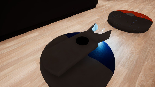 Screenshot z Robot Vacuum Simulator X Screenshot z Robot Vacuum Simulator X
