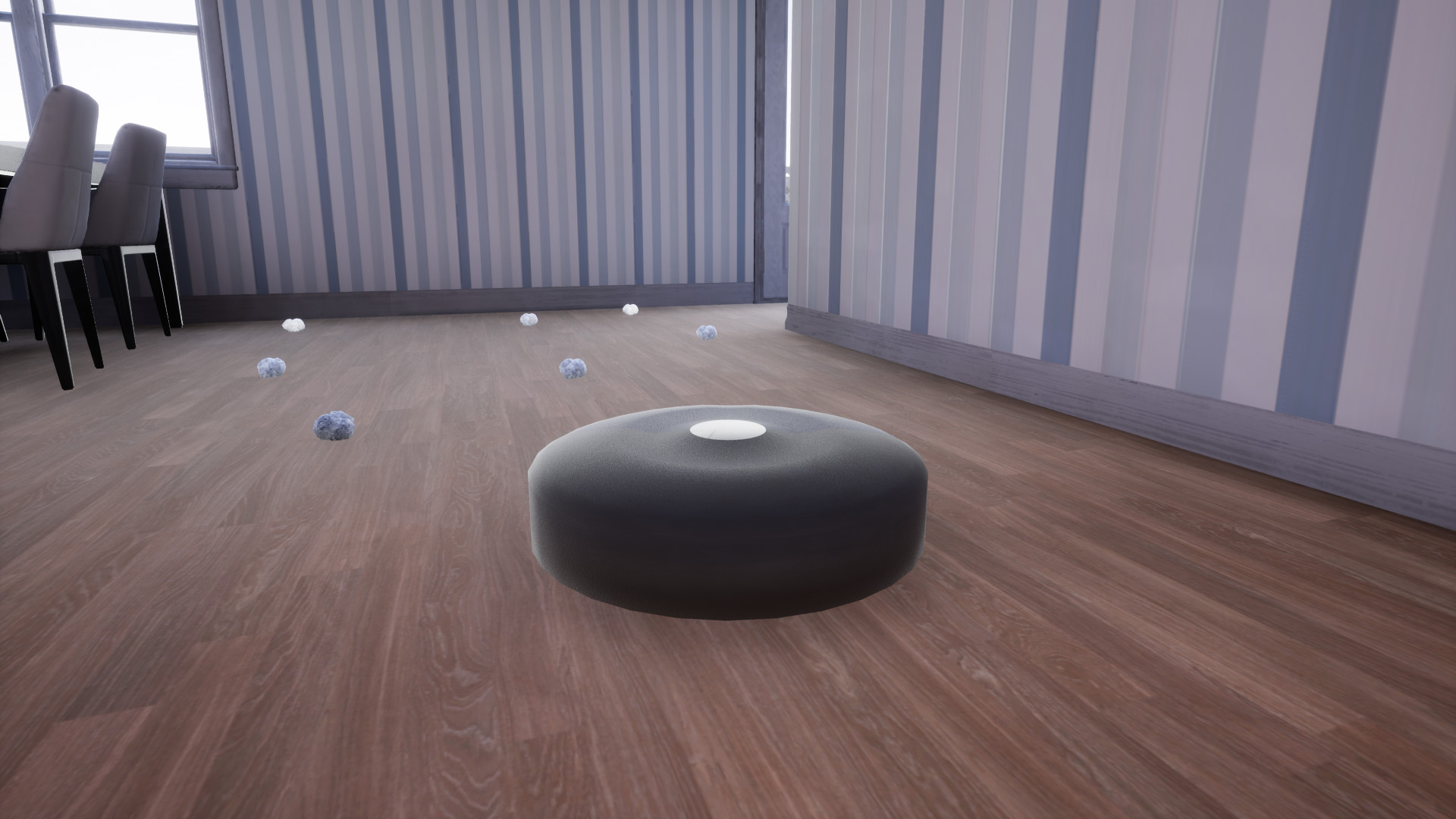 #3. Robot Vacuum Simulator X (Steam) 由: Sebastian Røed Mangseth