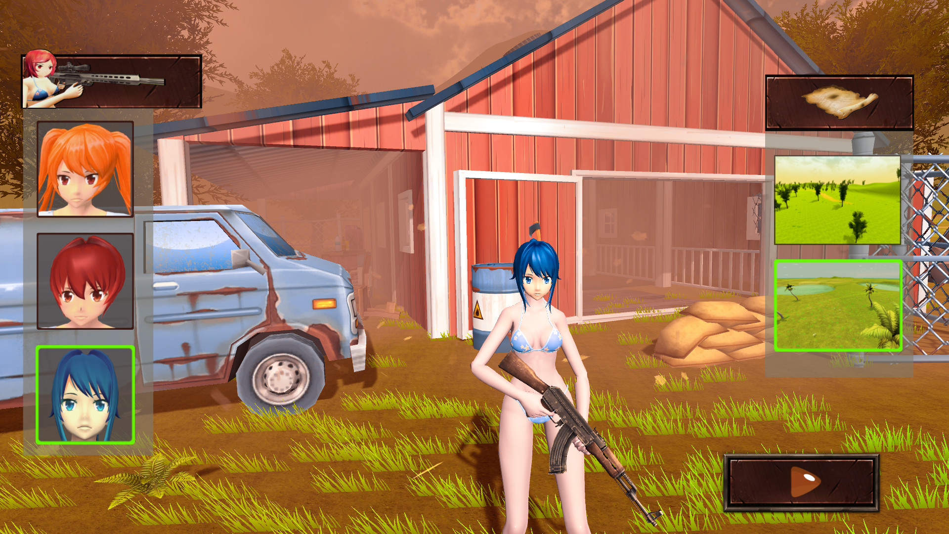 #1. Battle Survive Hentai (Steam) 作者: CggtGroup
