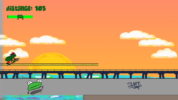 Skater Frog screenshot 2