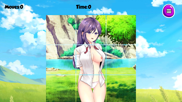 Screenshot z HENTAI Sliding Puzzle