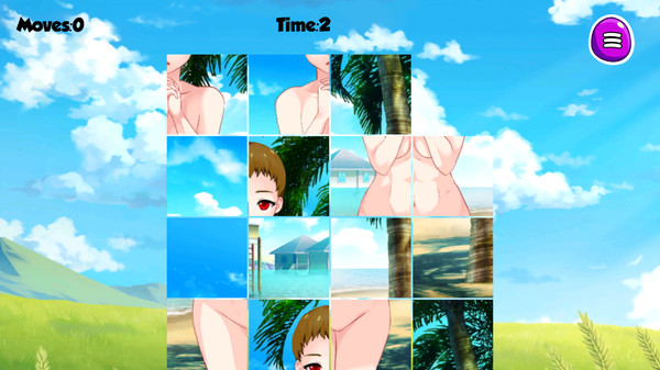Screenshot z HENTAI Sliding Puzzle