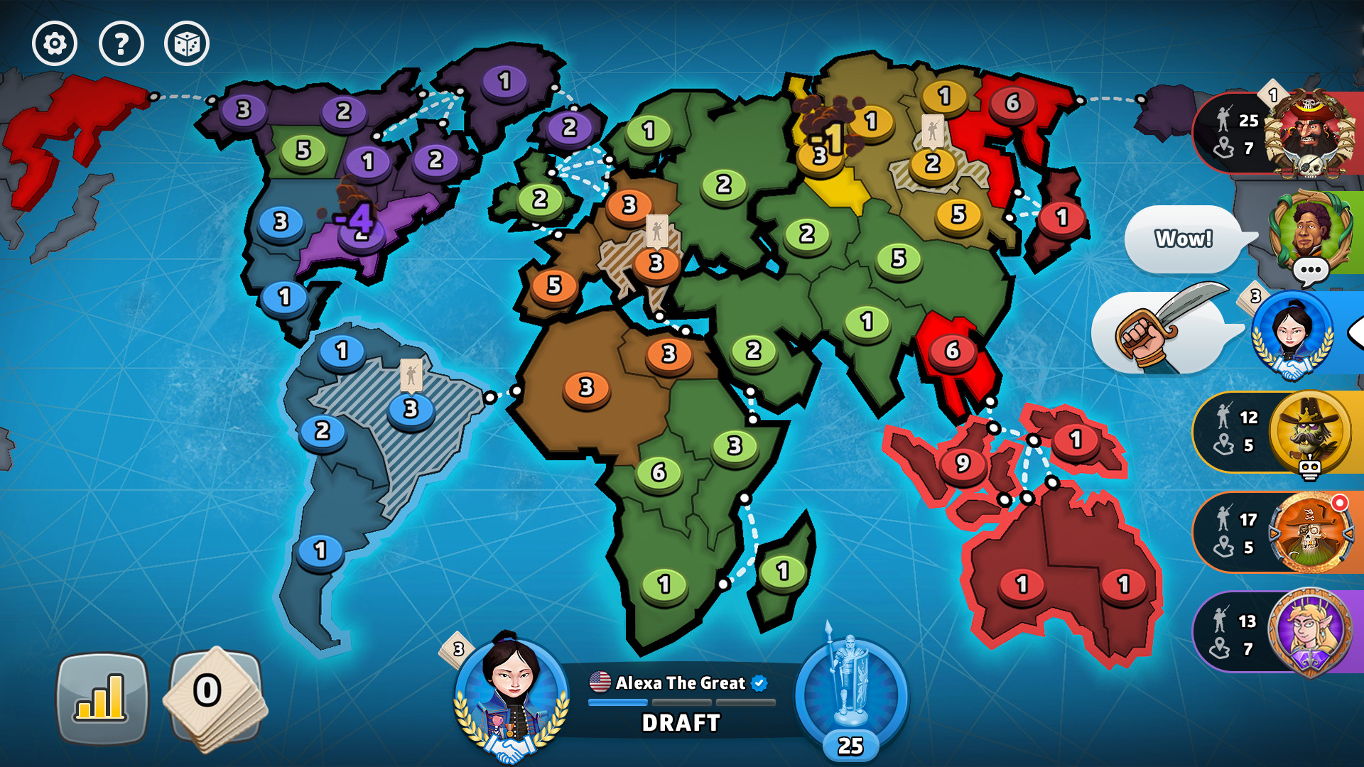『RISK: Global Domination』のスクリーンショット
