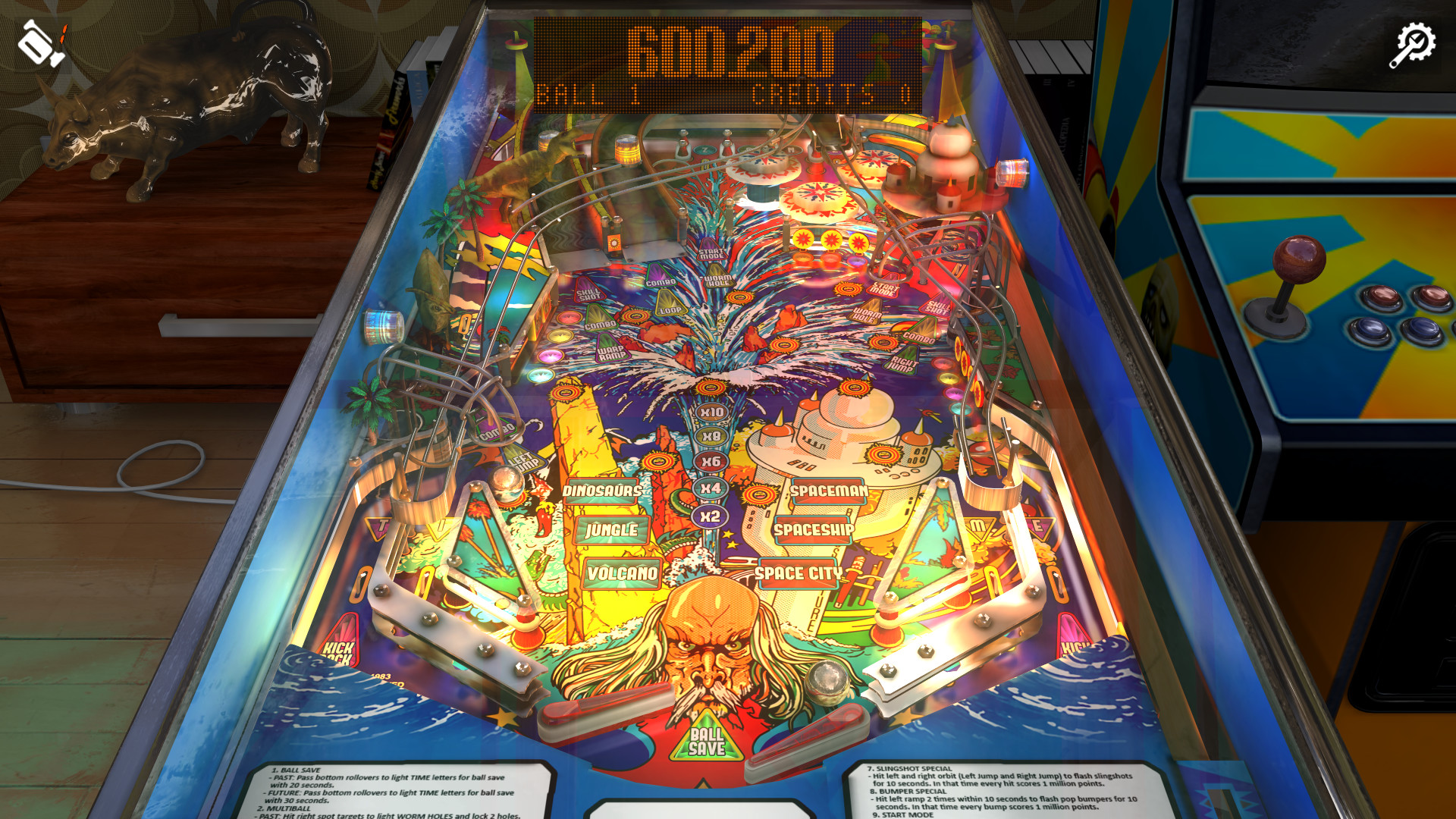 Zaccaria Pinball - Time Machine 2019 Table Featured Screenshot #1