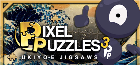 Pixel Puzzles 3: Ukiyo-e Jigsaws Cover Image