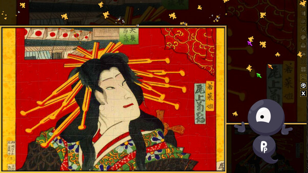Скриншот из Pixel Puzzles 3: Ukiyo-e Jigsaws