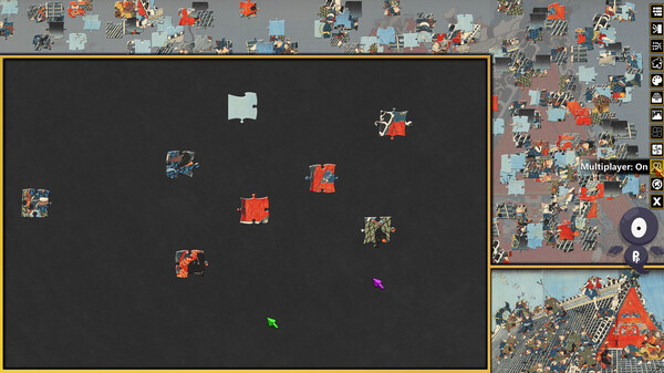 Скриншот из Pixel Puzzles 3: Ukiyo-e Jigsaws