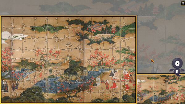 Скриншот из Pixel Puzzles 3: Ukiyo-e Jigsaws