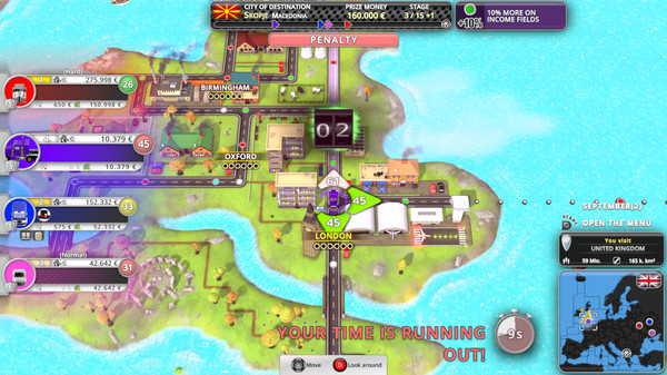 Screenshot z The MoneyMakers Rallye