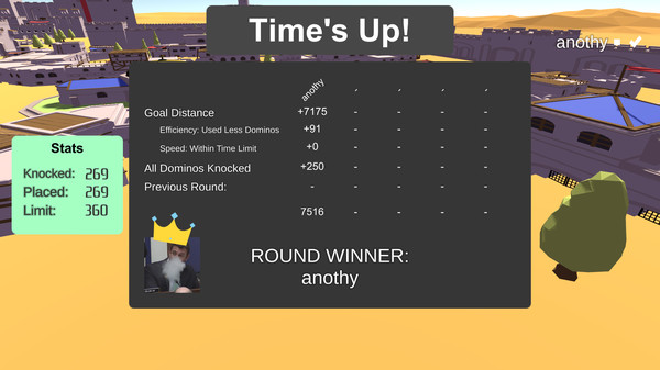 Screenshot z Dominos!