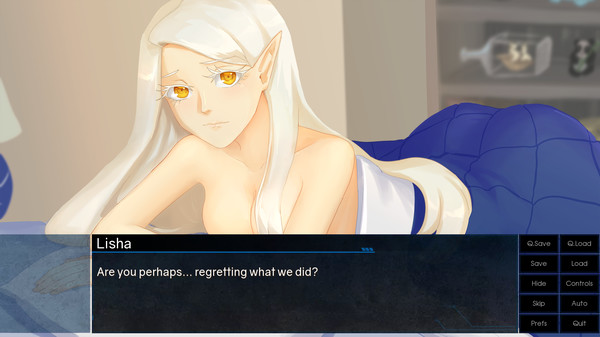 Screenshot z Sable's Grimoire: Man And Elf