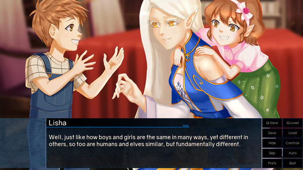 Screenshot z Sable's Grimoire: Man And Elf