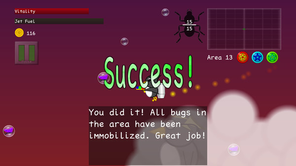 Penguins vs. Bugs screenshot 3