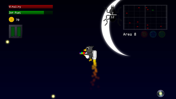 Screenshot z Penguins vs. Bugs
