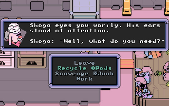 Screenshot z Alien Squatter