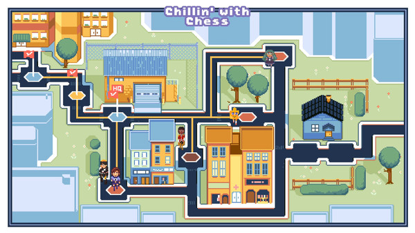 Screenshot z Pixel Puzzle Makeout League