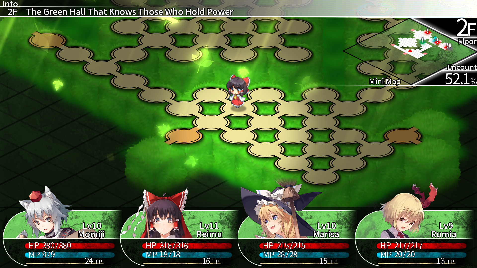 LABYRINTH OF TOUHOU — GENSOKYO AND THE HEAVEN-PIERCING TREE