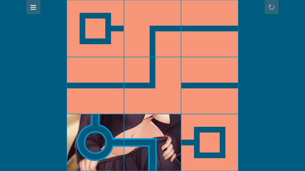 Screenshot z Hentai NetPuzzle