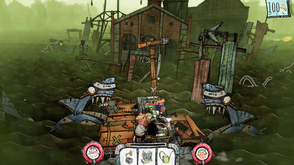 Trash Sailors: Co-Op Trash Raft Simulator