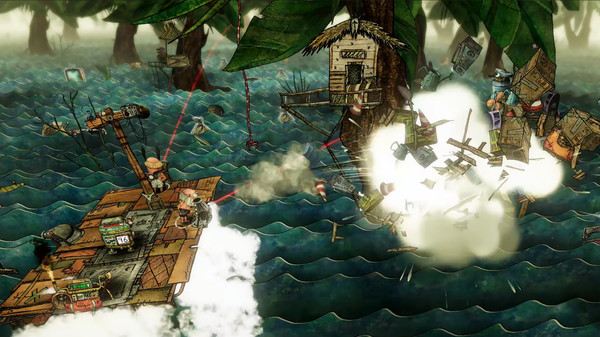 Trash Sailors: Co-Op Trash Raft Simulator