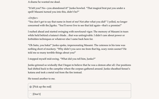 Screenshot z Samurai of Hyuga Book 4